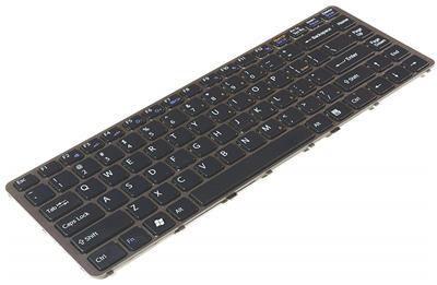 Teclado para Sony Vaio VGN-NW Español Negro Sin Marco - Compatible con Vaio VGN-NW