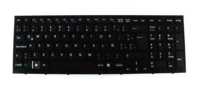 Teclado para Sony Vaio VPC-EB Español Negro con Marco - Compatible con Vaio VPC-EB