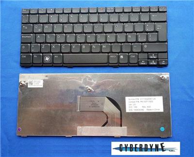 Teclado para Dell Inspiron Mini 1012 Español Negro - Compatible con Inspiron Mini 1012 1018