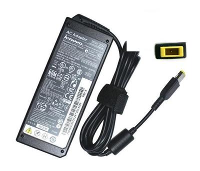 Cargador para Lenovo 20V 4.5A 90W Conector USB Square Amarillo - Compatible con ADLX90NLCC3A 36200254 45N0249 45N0250 45N0242