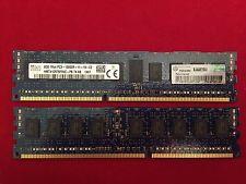 HP 4GB (1x4GB) Dual Rank x8 PC3L-10600 (DDR3-1333) Unbuffered CAS-9 Memory Kit. 500672-B21