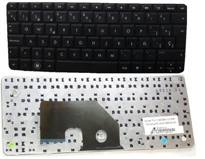 Teclado para HP Mini 110-3000 Español Negro - Compatible con P/N 606618-161 Compaq Mini 110-3000 CQ10-400
