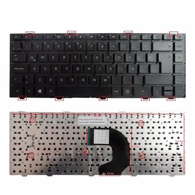 Teclado para HP Probook 4440s Español Sin Marco - Compatible con P/N 701282-161 Compaq Probook 4440S 4441S 4445S 4446S Series