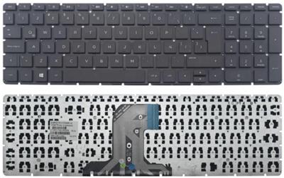 Teclado para HP 15-ac Español Negro - Compatible con P/N 813977-031 HP 15-ACES 15-AC 15-AF 15-AY 15-BA 250 255 G4 G5 Series