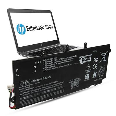 Bateria 2POWER para HP Elitebook Folio 1040 - Compatible con P/N BL06XL 722236-171 HSTNN-DB5D Elitebook Folio 1040 G0 G1 G2