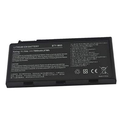 Bateria para MSI GT60 GX60 - Compatible con P/N BTY-M6D GT60 GX60 GT70 GT660 GX660 GT680 GX680 GT780 GT780R GT663R GT660R