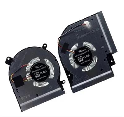 Cooler Fan para Asus ROG Strix GL504 Dual - Compatible con P/N DFSCK221051820 DFSCK221151810 ROG Strix Scar II GL504