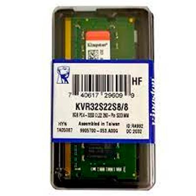 Memoria Memoria Kingston 8GB KVR32S22S8/8 DDR4 3200 Mhz 260-Pin SODIMM