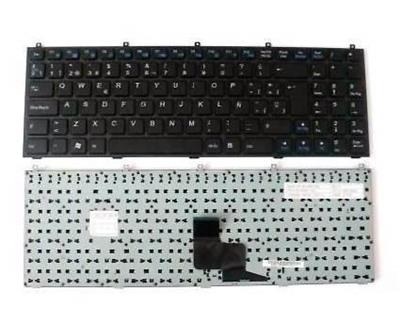 Teclado para Bangho Futura 1500 Español Negro - Compatible con P/N MP-08J46E0-4304W Futura 1500 1521 1522 1523 B251 B763