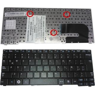 Teclado para Samsung N128 Español Negro - Compatible con P/N V113760AK1 N128 N140 N148 N150