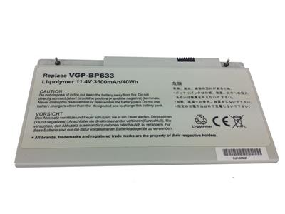 Bateria 2POWER para Sony Vaio SVT-14 - Compatible con P/N VGP-BPS33 Vaio SVT-14 SVT-15 T14 T15 Touchscreen Ultrabooks